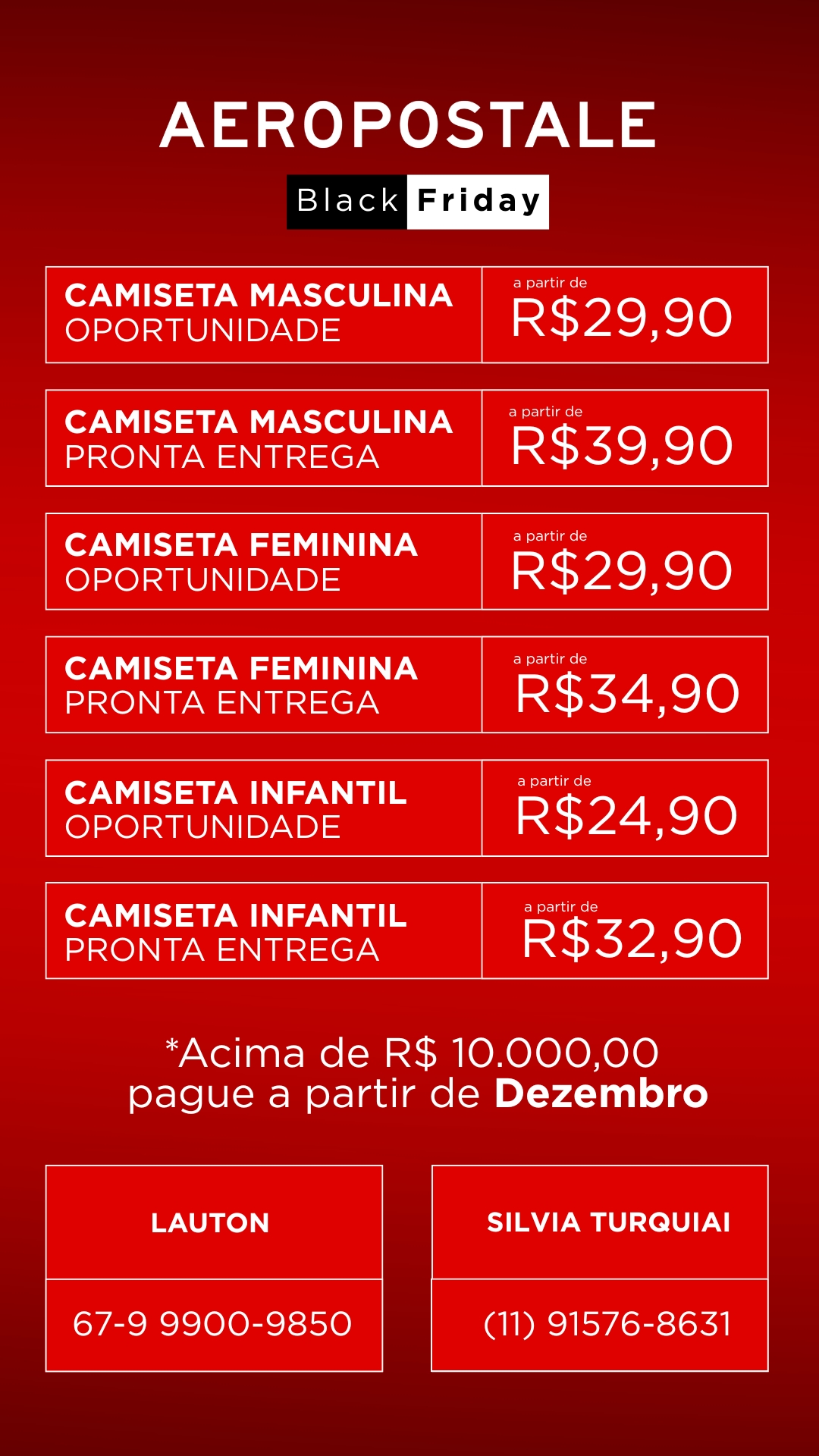 Black Friday Aeropostale