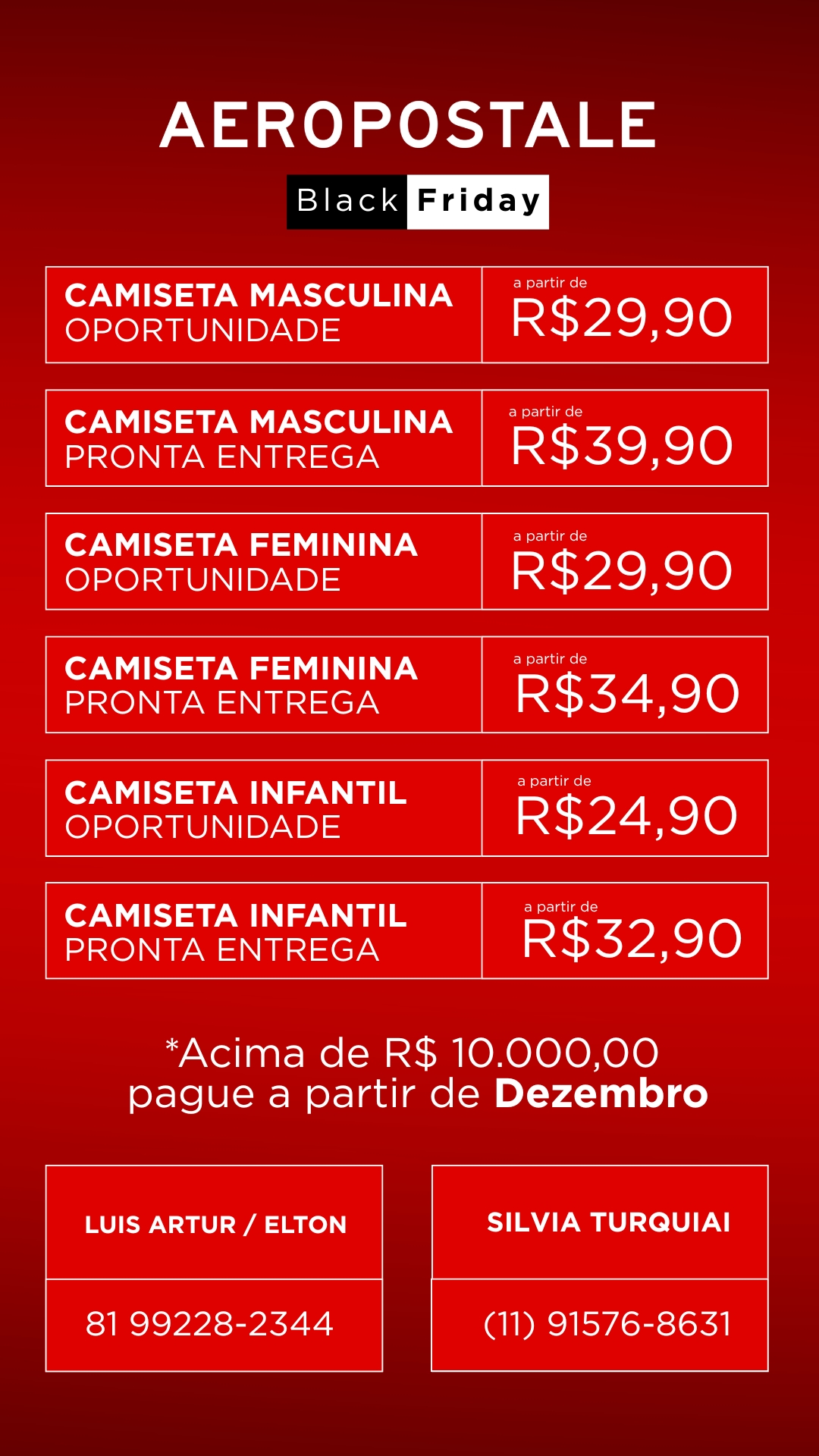 Black Friday Aeropostale